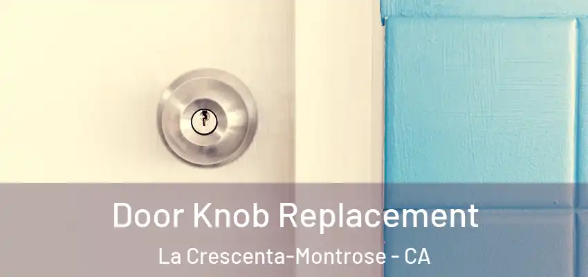Door Knob Replacement La Crescenta-Montrose - CA
