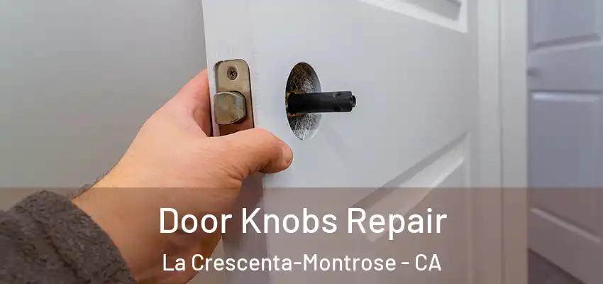 Door Knobs Repair La Crescenta-Montrose - CA